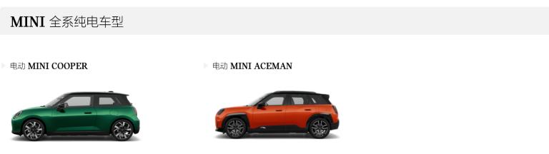 纯电适用车系